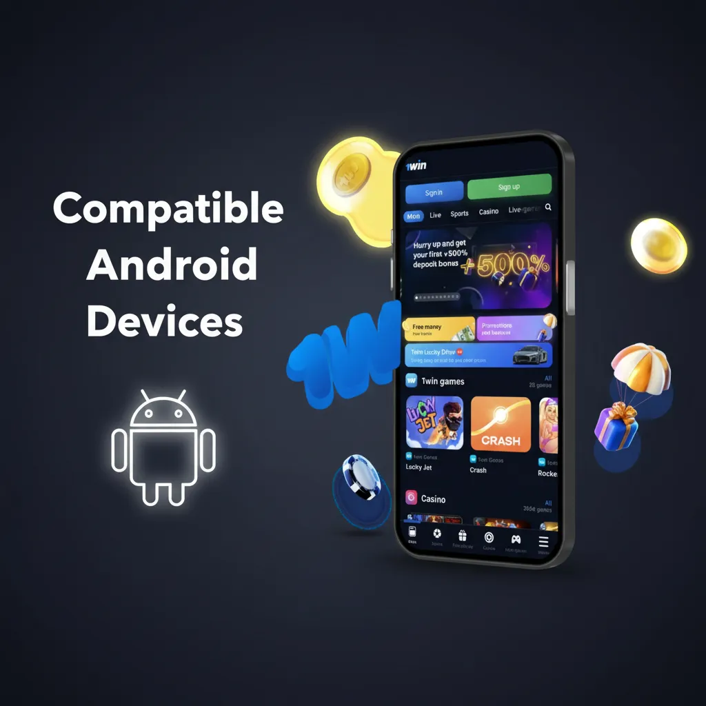1win app compatible Android phones in India: Redmi Note 12/11, POCO X5 Pro, Galaxy A34/A14, S21 FE, Nord CE 3, more.