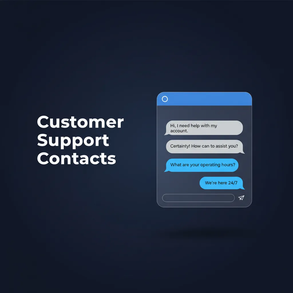 Customer Support Contacts: 24/7 payment help via live chat, in-app messages, email, Telegram, and Help Centre/FAQ.