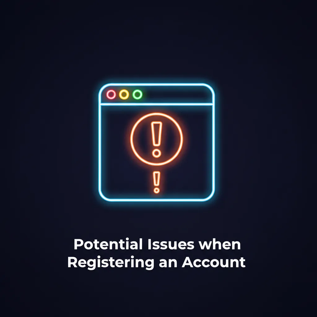 Guide to registration problems and quick fixes: no OTP, missing email link, ID rejected, existing account, address mismatch