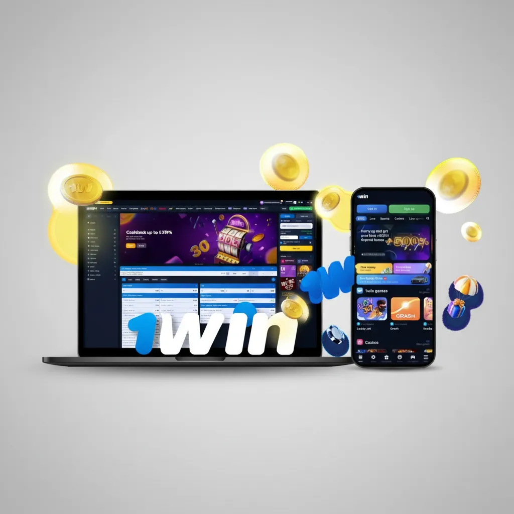 1win interface for India: clean menu for Sports, Live, Casino, Esports; top bar shows odds format, language, login, deposit.