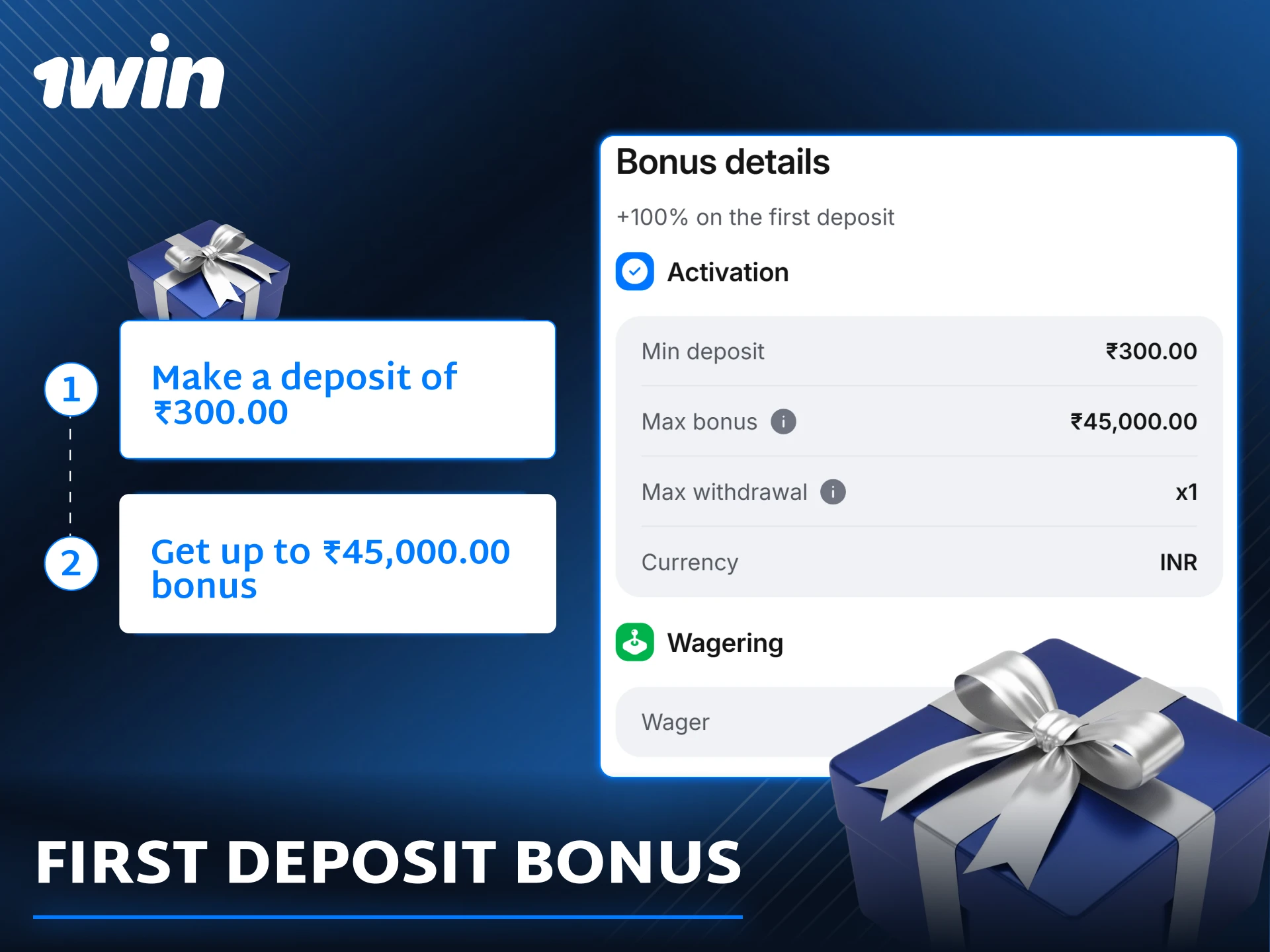 1win Aviator first deposit bonus guide for new online casino users.