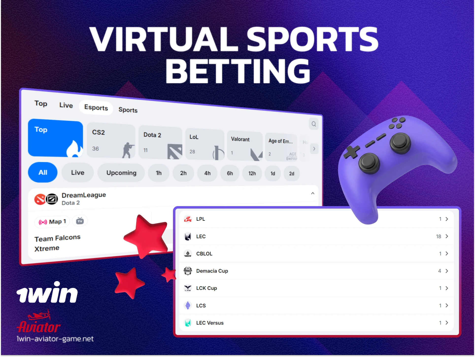 1win India virtual sports betting platform showing simulated football, greyhound racing, and horse racing events.