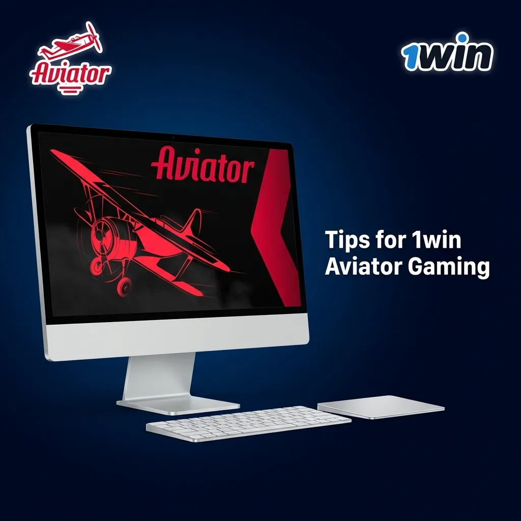 Players reviewing 1win Aviator gaming strategies on screen, focusing on preparation, knowledge, and financial discipline